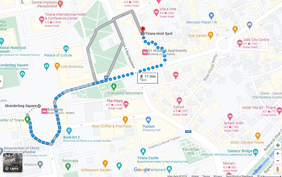 Angie's Perfect Location Flat - Walk To Sights Tirana